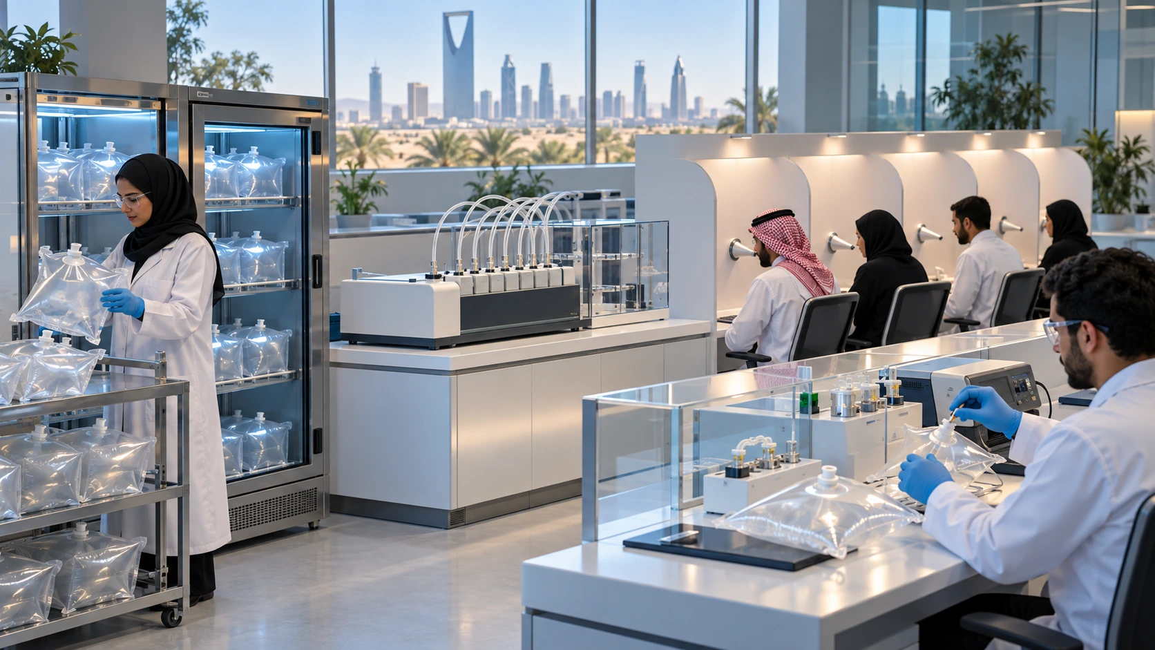 Dynamic olfactometry sample and qualified laboratory workflow in Saudi Arabia