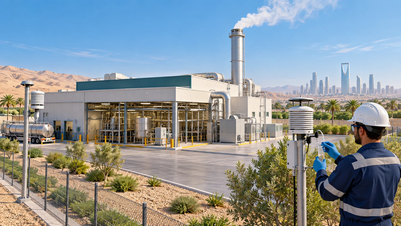 Food and rendering facility odour investigation in Saudi Arabia