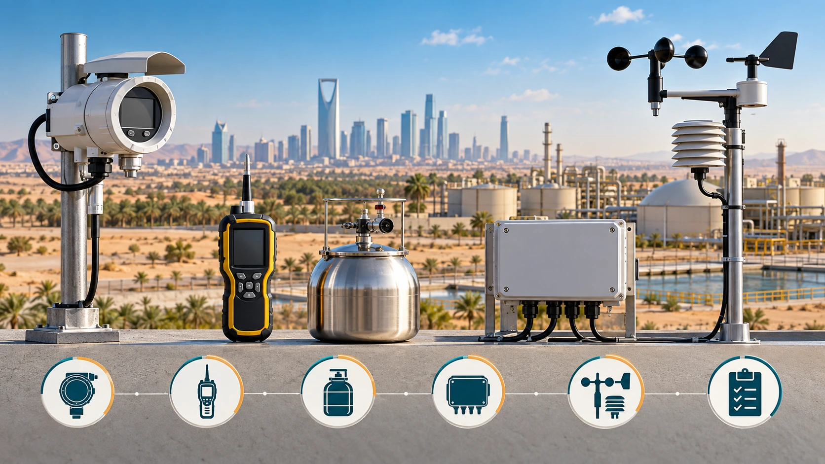 Odour monitoring equipment specification checklist in Saudi Arabia
