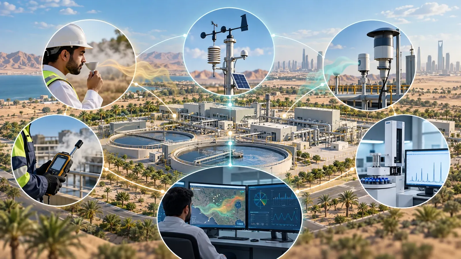 brand comparison matrix for sensory olfactometry, continuous compound analysis, PID screening and fixed or portable gas detection in Saudi Arabia